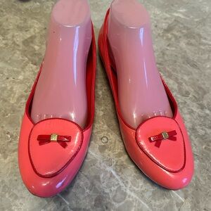 TORY BURCH Dakota LOAFER
Rose Petal Pink Lobster Red Ballet  size 9,5